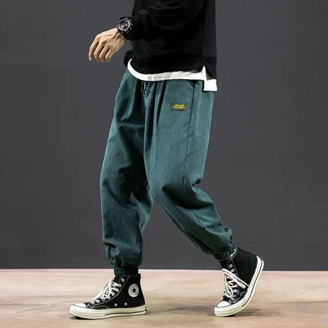 Harlan Wide-Leg Track Pants