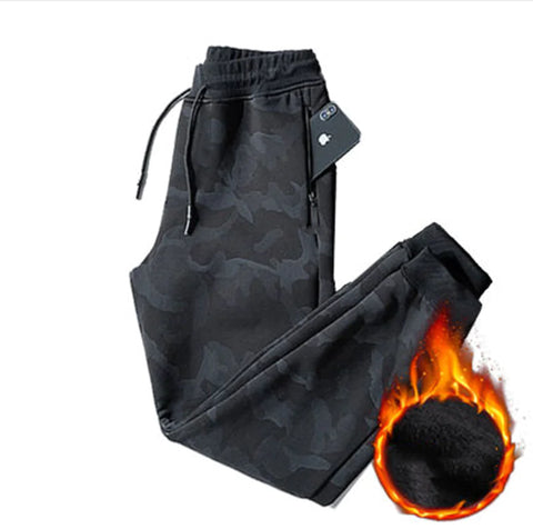 Plus Size Camouflage Sweatpants - Loose Fit Trousers