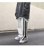 Wide Leg Split Sweatpants