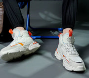 Men's High-Top Sneakers - Hip Hop Casual Style