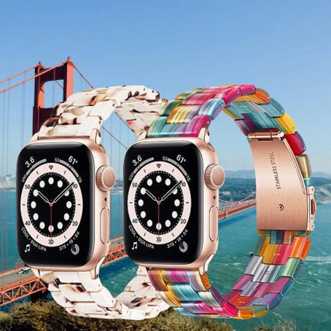 Apple Resin Watch Band for iWatch Series 1-4 (Wholesale)