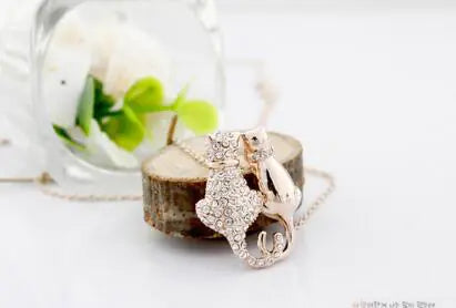Cat Necklace Pendant Jewelry
