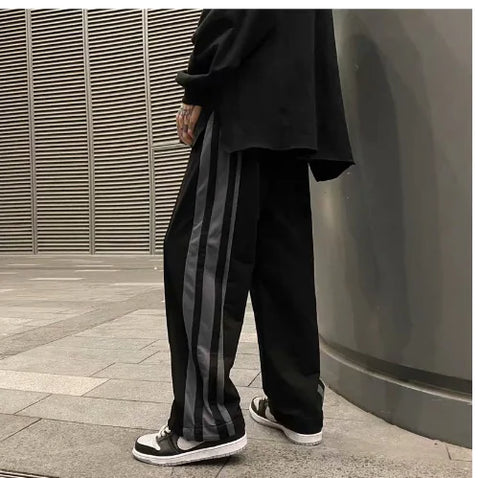 Wide Leg Split Sweatpants