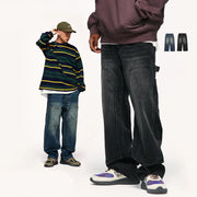 Men's Fashion Retro Loose Straight Leg Jeans