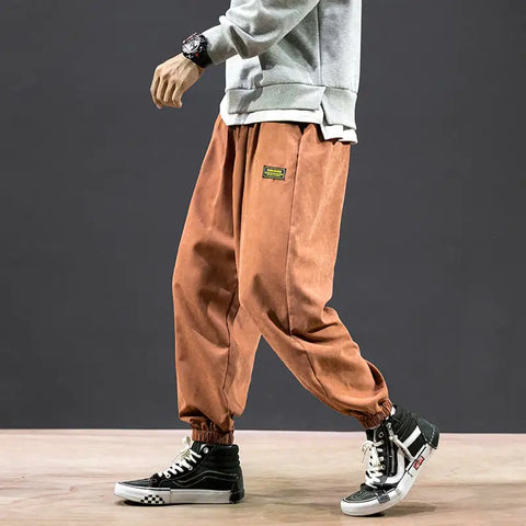 Harlan Wide-Leg Track Pants