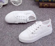 Elevated Casual Canvas Shoes with Breathable Mesh