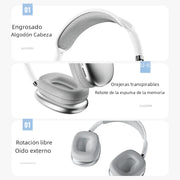 P9 Pro Max Wireless Bluetooth Noise-Canceling Headphones