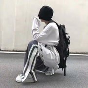 Wide Leg Split Sweatpants