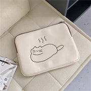 Cute Embroidered Animal Tablet Protective Sleeve Bag