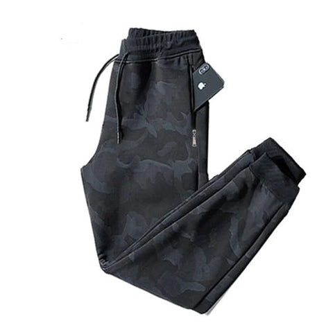 Plus Size Camouflage Sweatpants - Loose Fit Trousers